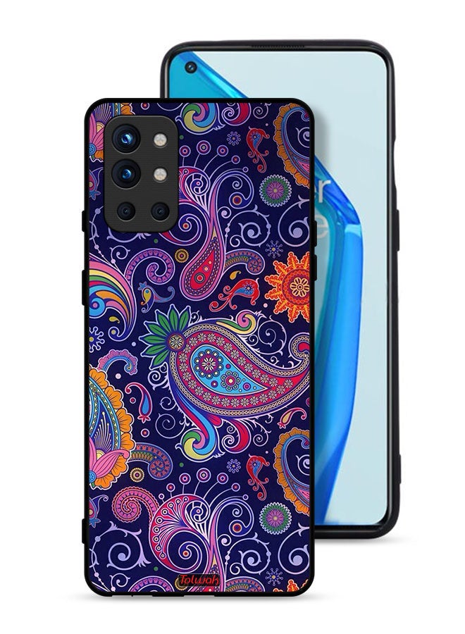 Tolwak OnePlus 9R 5G Protective Case Cover Mandala Art Pattern - Image 1