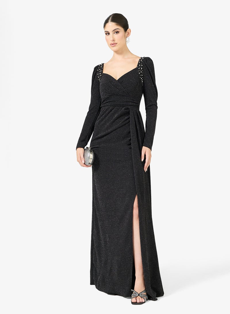 Ella Limited Edition Dress With Embellished Detail - Image 4