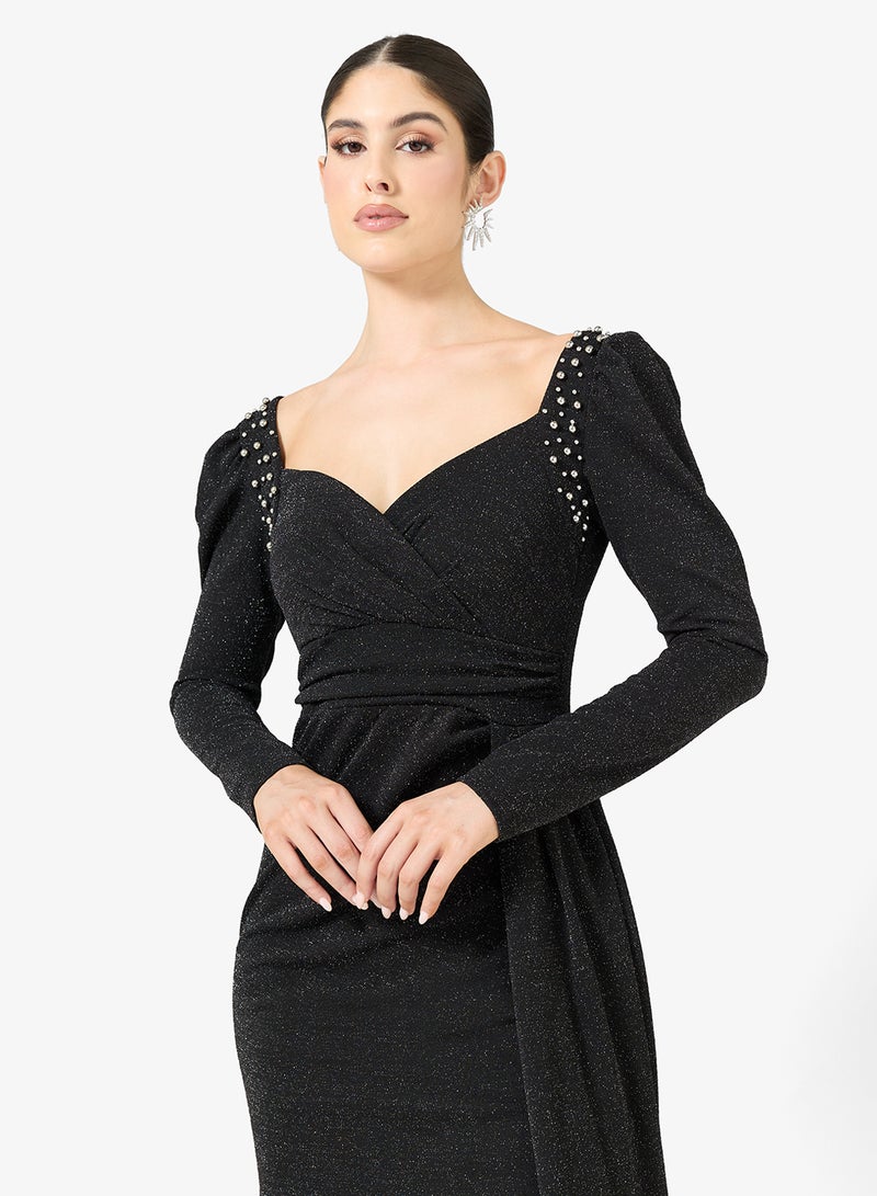 Ella Limited Edition Dress With Embellished Detail - Image 3