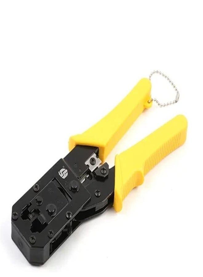 Crimping Tool 2 In 1 Modular For Cuts, Strips, And Crimps 8P8C/RJ-45,6P6C/RJ-12,6P4C/RJ-11 HS-318 - Image 1