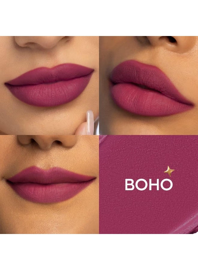نيكا أحمر شفاه مطفي يدوم طويلاً ولا يترك آثاراً (3.5 جم) (Boho) - Image 2