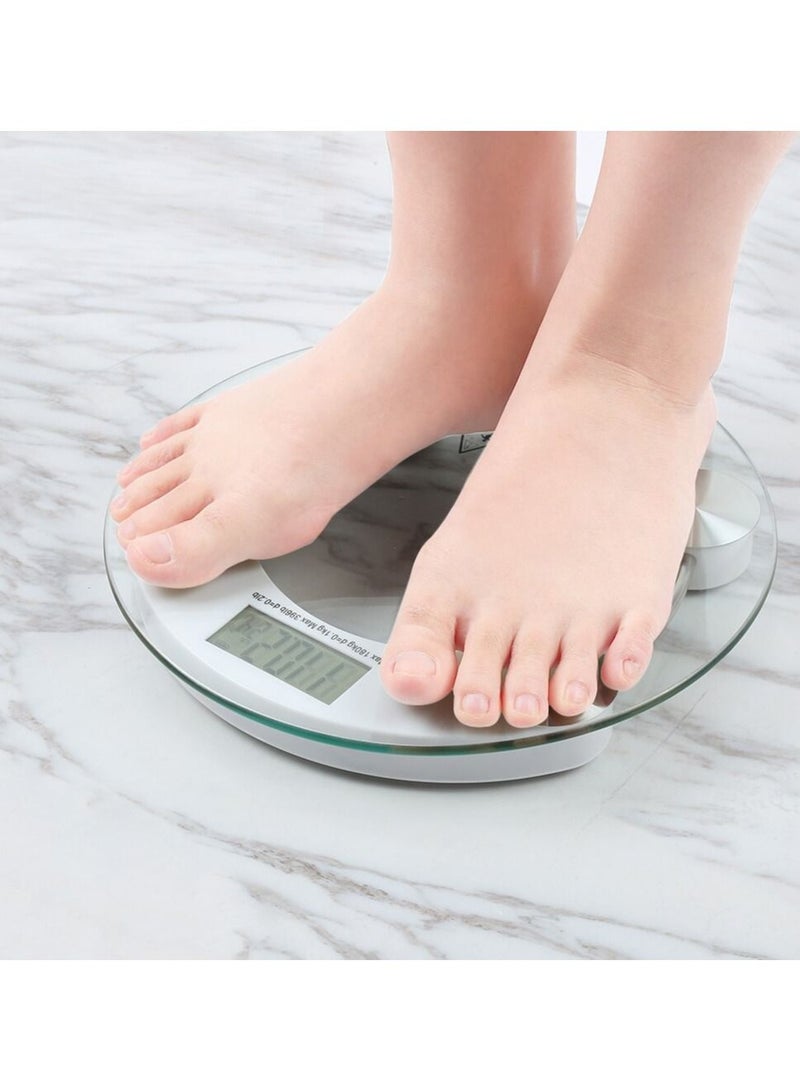 DubaiGallery Portable Precision Electronic LCD Digital Bathroom Body Weight Scale - Image 4