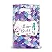DaiUni 30 PCS Mermaid Birthday Goodie Bags Party Favor Bags Treat Bag with Handles for Kids Girls Mermaid Birthday - Image 1