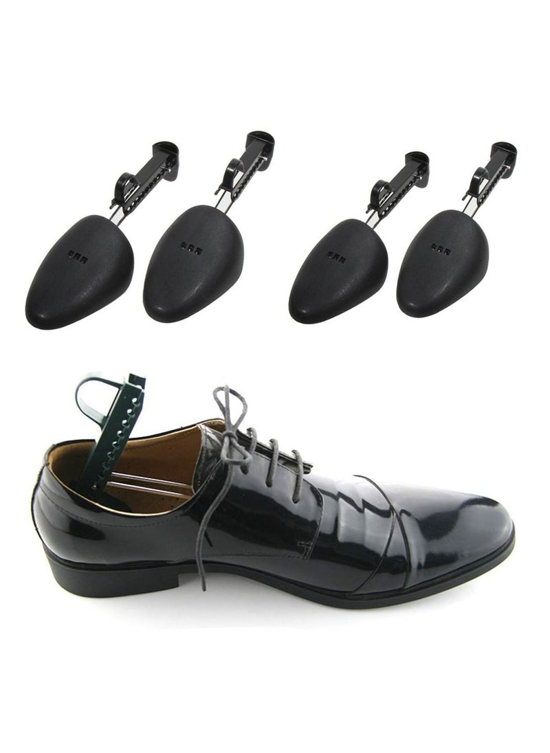 Generic - 4-Piece Adjustable Length Plastic Practical Mens Shoe Trees - Image 1