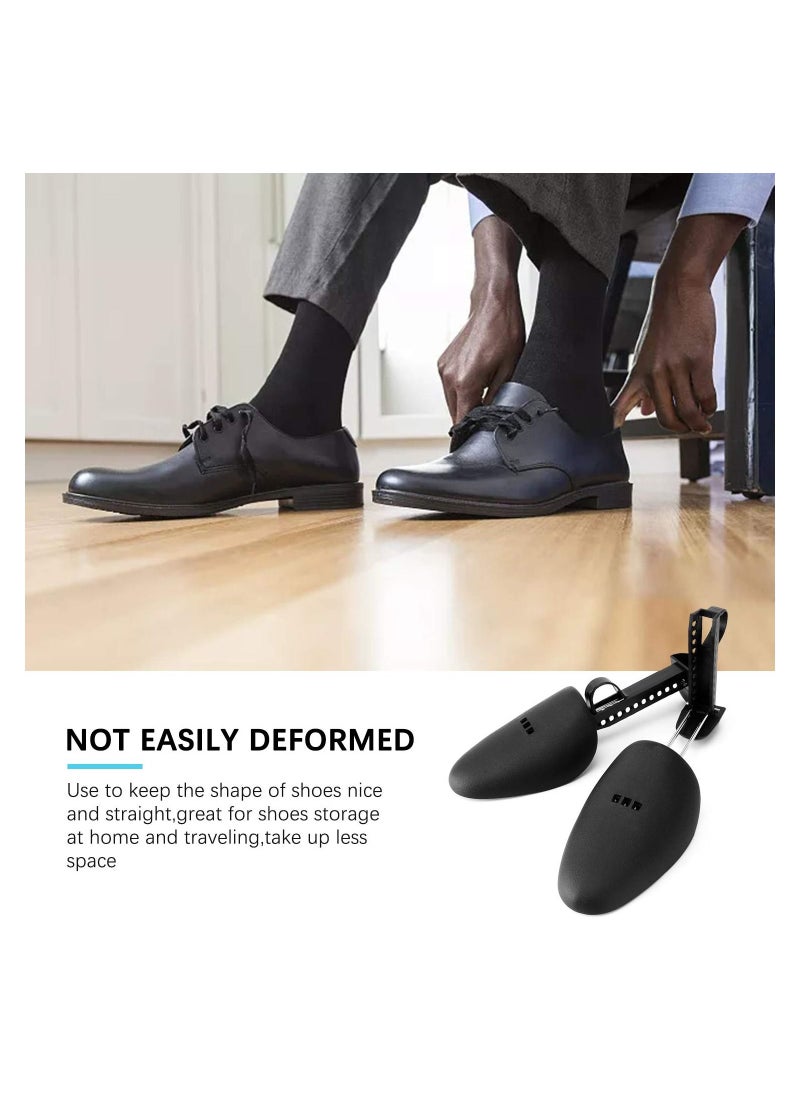 Generic - 4-Piece Adjustable Length Plastic Practical Mens Shoe Trees - Image 1