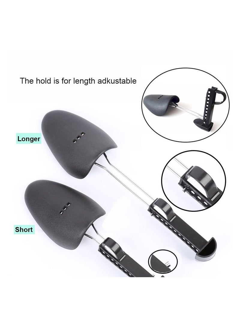 Generic - 4-Piece Adjustable Length Plastic Practical Mens Shoe Trees - Image 1