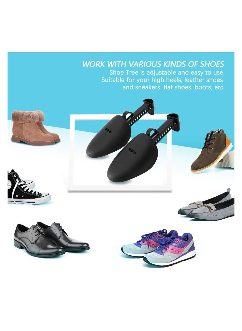 Generic - 4-Piece Adjustable Length Plastic Practical Mens Shoe Trees - Image 1