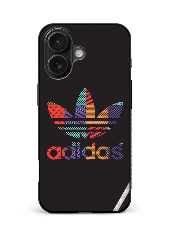 VR CREATIVE Protective Case Cover For Apple iPhone 16 Plus Adidas Design Multicolour
