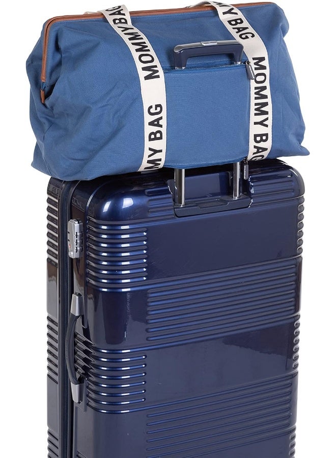 Childhome Mommy Bag Signature Canvas Indigo - Image 5