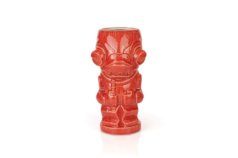 Geeki Tikis Star Wars Admiral Ackbar Mug  Official Star Wars Collectible Tiki Style Ceramic Cup  Holds 19 Ounces