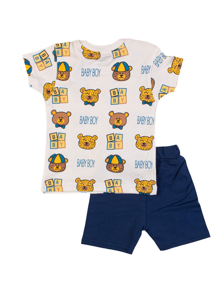Zercon Summer Pajama Set for Newborn Babies 6298 - Image 3