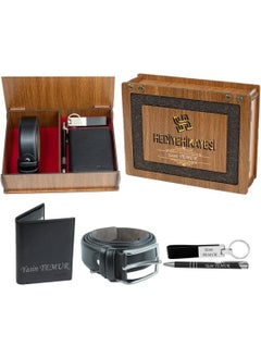 Grande Genuine Leather Men's Wallet and Belt Set  - Image 1