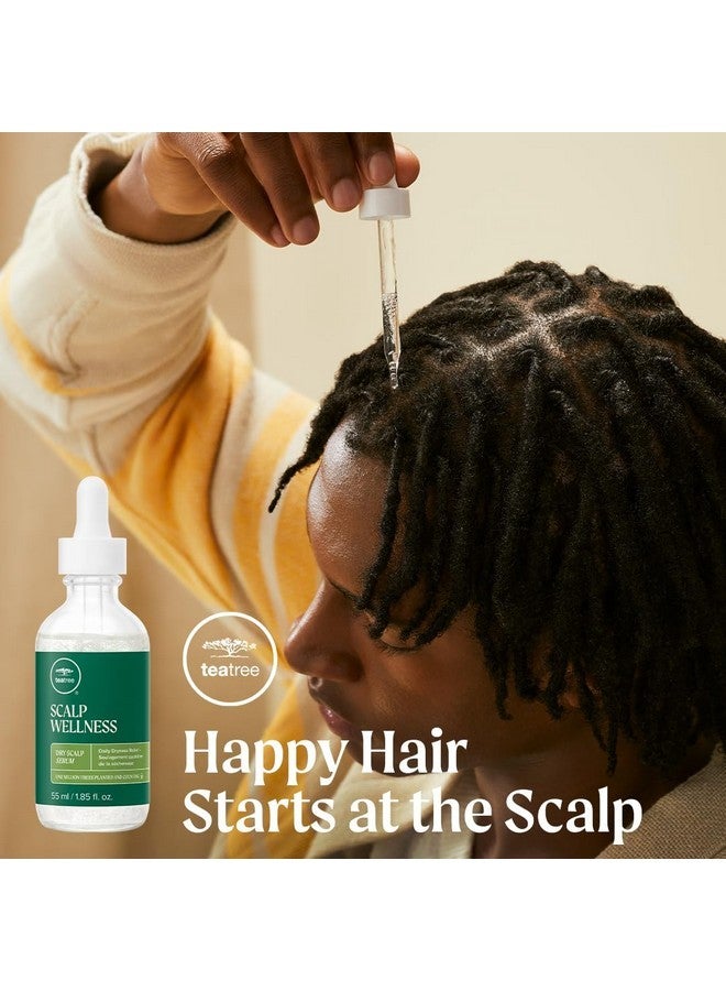 Tea Tree Scalp Wellness Dry Scalp Serum, Daily Dryness Relief, For Dry Hair + Scalps, 1.85 fl oz - Image 4