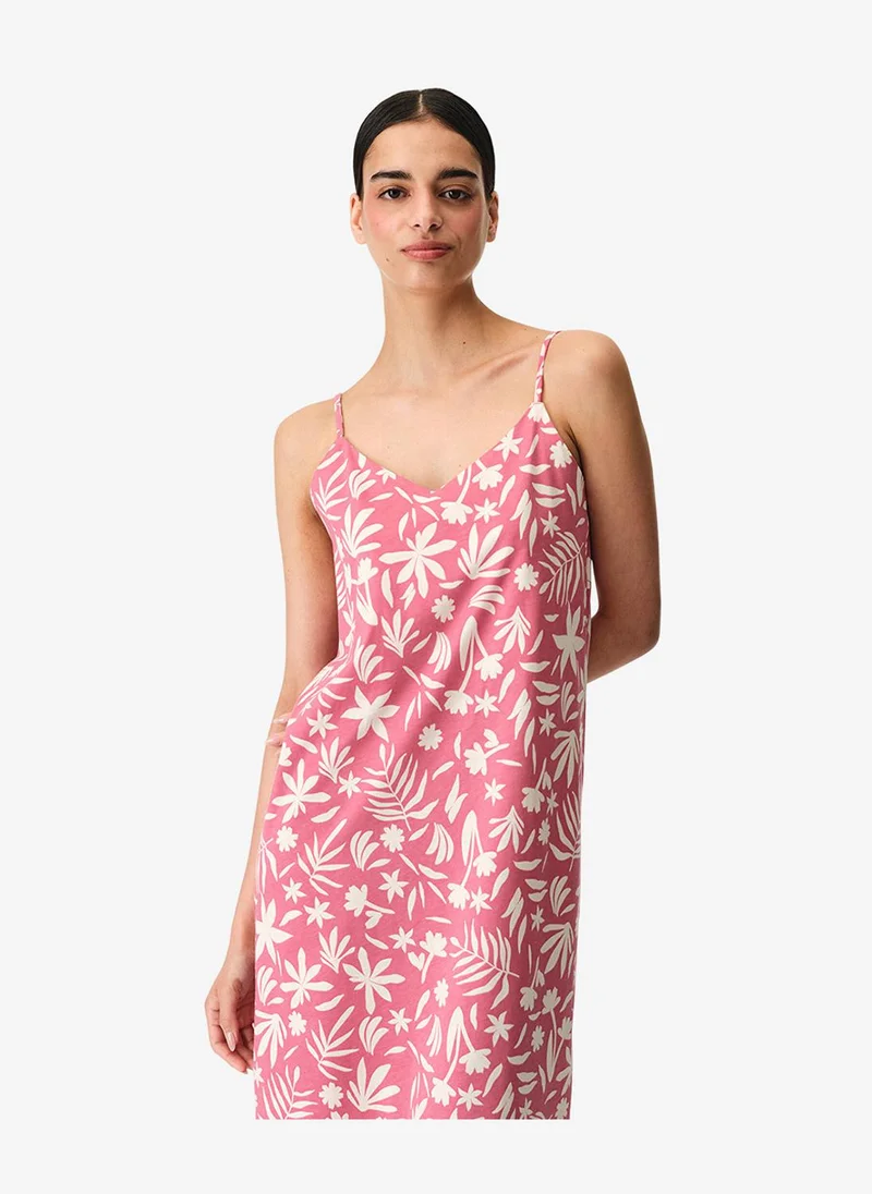 بنتي Women Ciao Sleeveless Rose Night Dress
