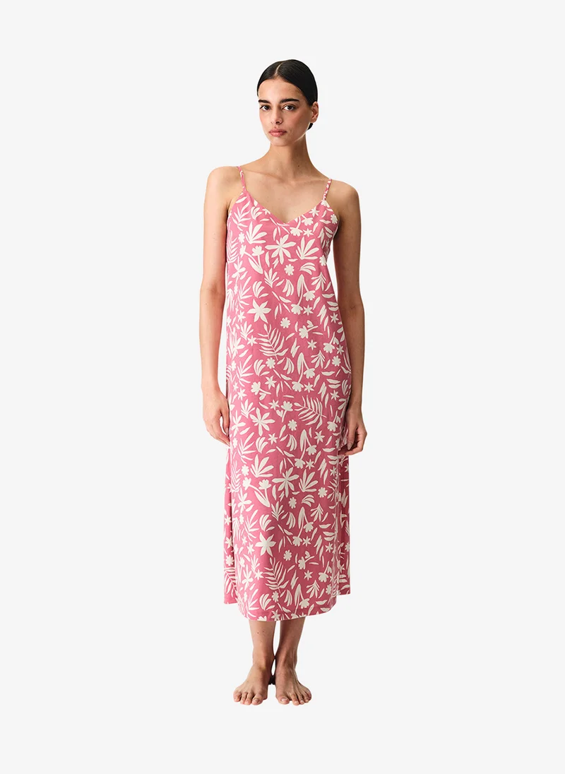 بنتي Women Ciao Sleeveless Rose Night Dress