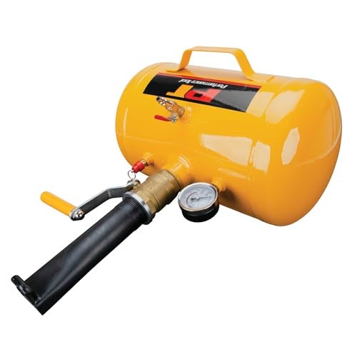 Performance Tool W10012 Portable Lightweight Tire Bead Seater for Cars, Trucks, 4x4s, and More, Yellow, 5-Gallon - Image 1