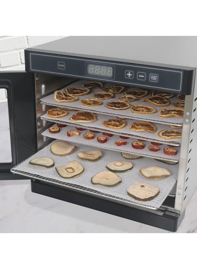 Kispog 10 PcsSets Silicone Dehydrator Sheets for Food Dehydrator  Freeze Dryer 14x14 in - Image 2