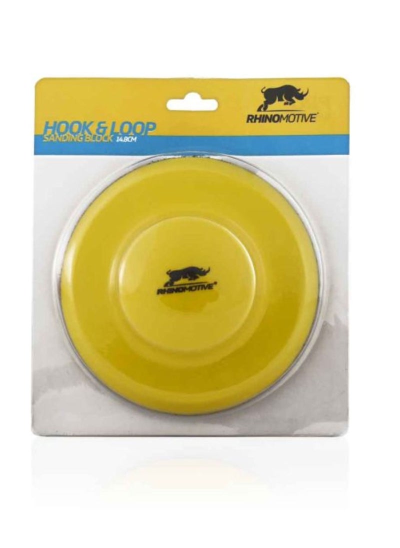 RHINOMOTIVE - RHINOMOTIVE - Automotive HOOK AND LOOP SANDING BLOCK 14.8CM - Image 1
