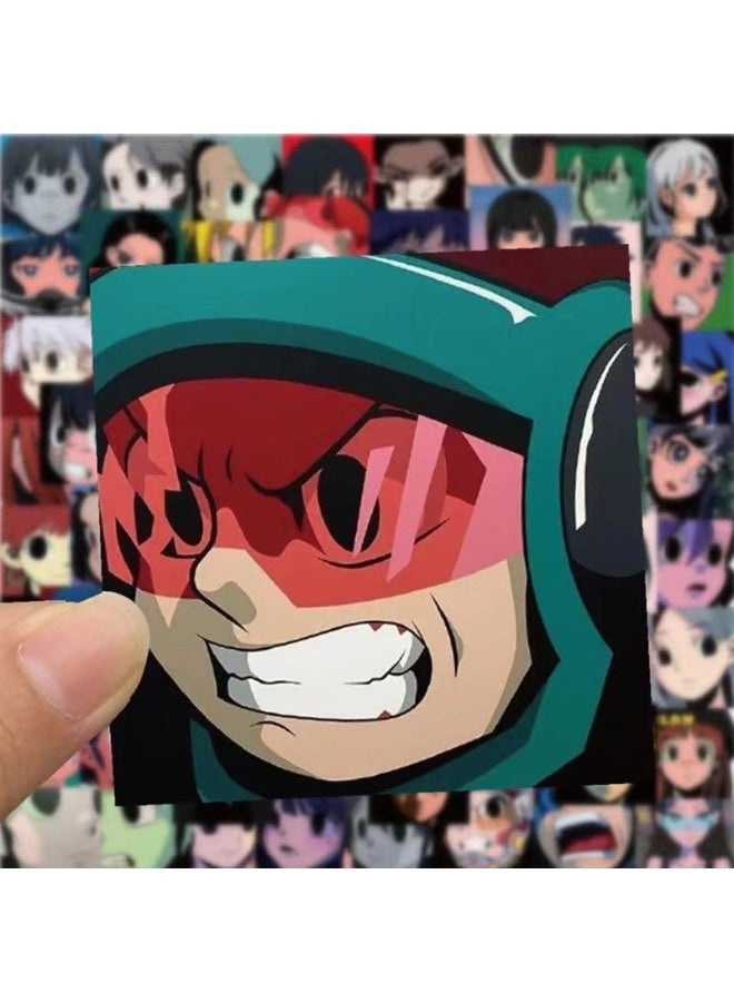 NIBEMINENT 120 Pcs Cartoon AOK Deco Kit Waterproof Stickers, High Definition Printing Bright Colors, Suitable for Laptop Skateboard Luggage Water Bottle Guitar DIY - Image 1