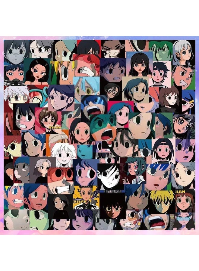 NIBEMINENT 120 Pcs Cartoon AOK Deco Kit Waterproof Stickers, High Definition Printing Bright Colors, Suitable for Laptop Skateboard Luggage Water Bottle Guitar DIY - Image 2