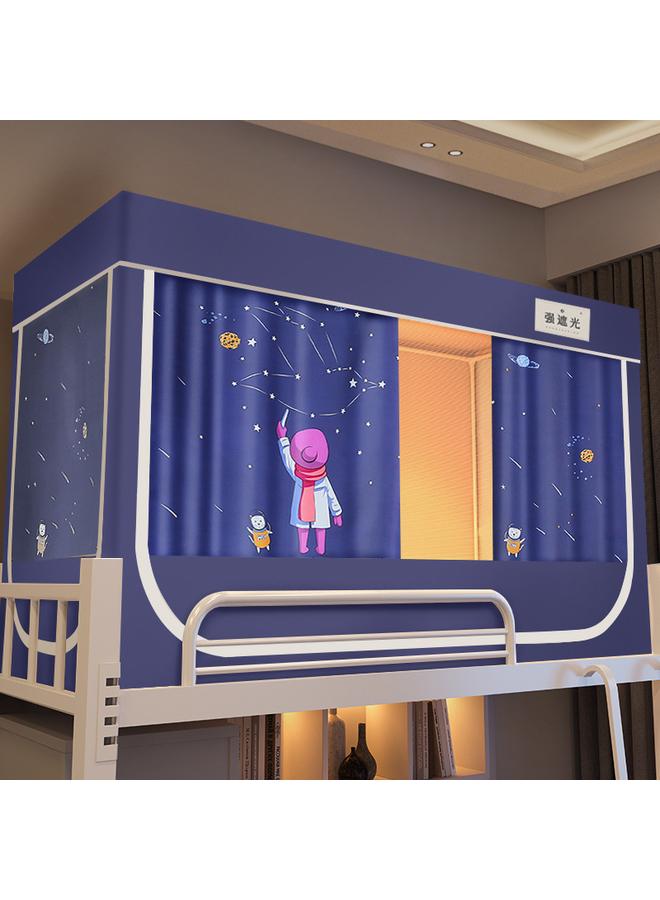 Bluejw 2023 New B20S High Definition Digital Printing Layer Double Thick Student Dormitory Encryption Mosquito Net Shading Solid Color - Image 1