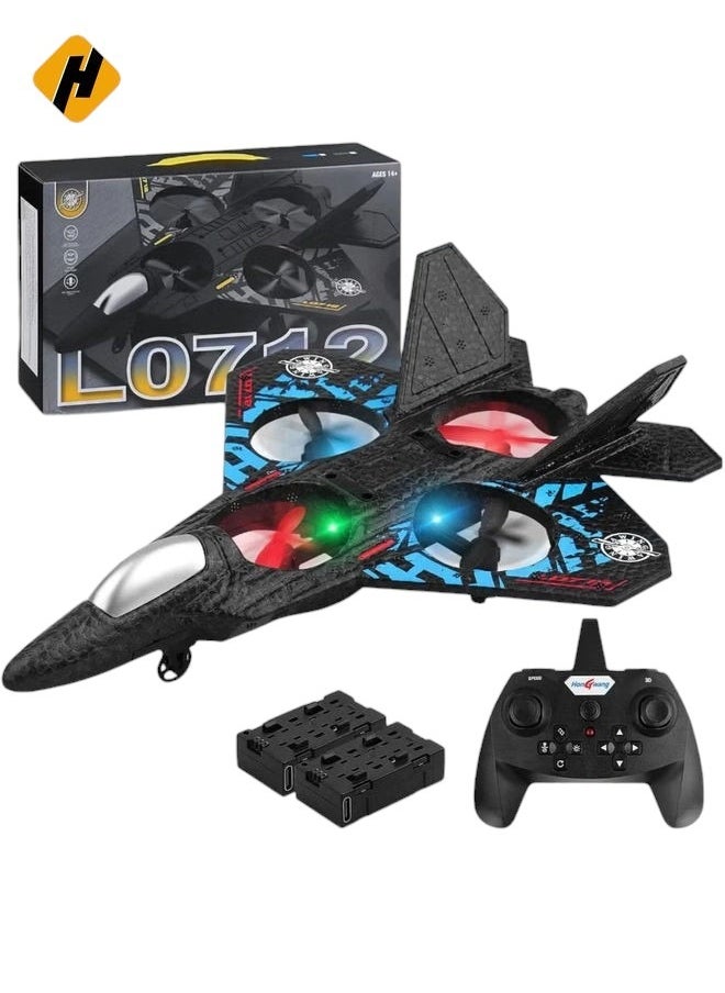 RC Airplane 2.4GHz RC Aeroplan L0712 Quadcopter – Remote Controlled Floating Fighter Plane with Coloured Lights, USB Charging, RTF for Beginners, Kids & Adults - pzsku/Z5F7E35DFC40943FFFF7EZ/45/_/1735331080/9296539d-35af-4f32-8fd1-825ef30e309b