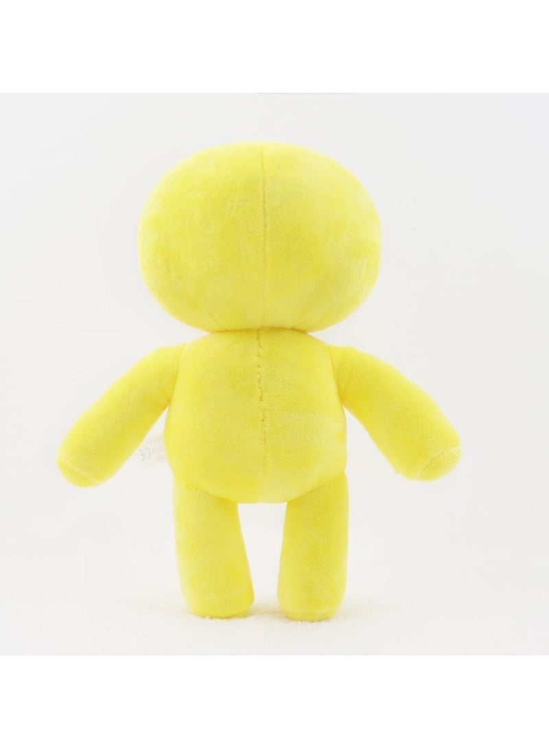 general Wobbly Life Plush, Game Character Yellow Man and Octopus Stuffed Figure Throw Pillows for Home Decor for Game Fans - Image 3