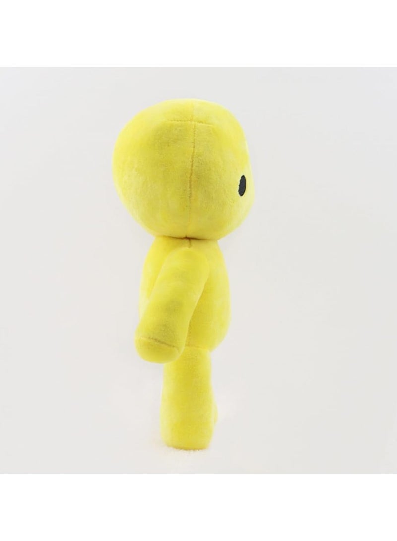 general Wobbly Life Plush, Game Character Yellow Man and Octopus Stuffed Figure Throw Pillows for Home Decor for Game Fans - Image 2