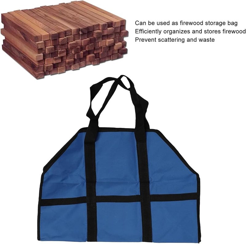 حقيبة نقالة كبيرة لحمل الحطب مقاس C محمولة لحمل جذوع الأشجار للتخييم والمشي لمسافات طويلة والمواقد - Image 5