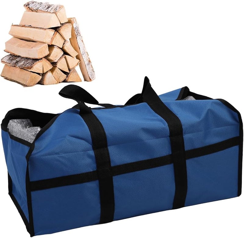 حقيبة نقالة كبيرة لحمل الحطب مقاس C محمولة لحمل جذوع الأشجار للتخييم والمشي لمسافات طويلة والمواقد - Image 2