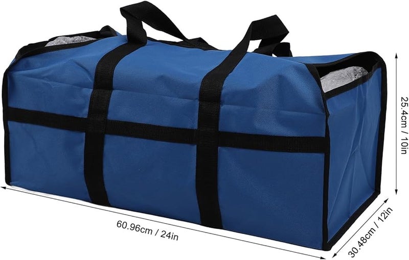 حقيبة نقالة كبيرة لحمل الحطب مقاس C محمولة لحمل جذوع الأشجار للتخييم والمشي لمسافات طويلة والمواقد - Image 3