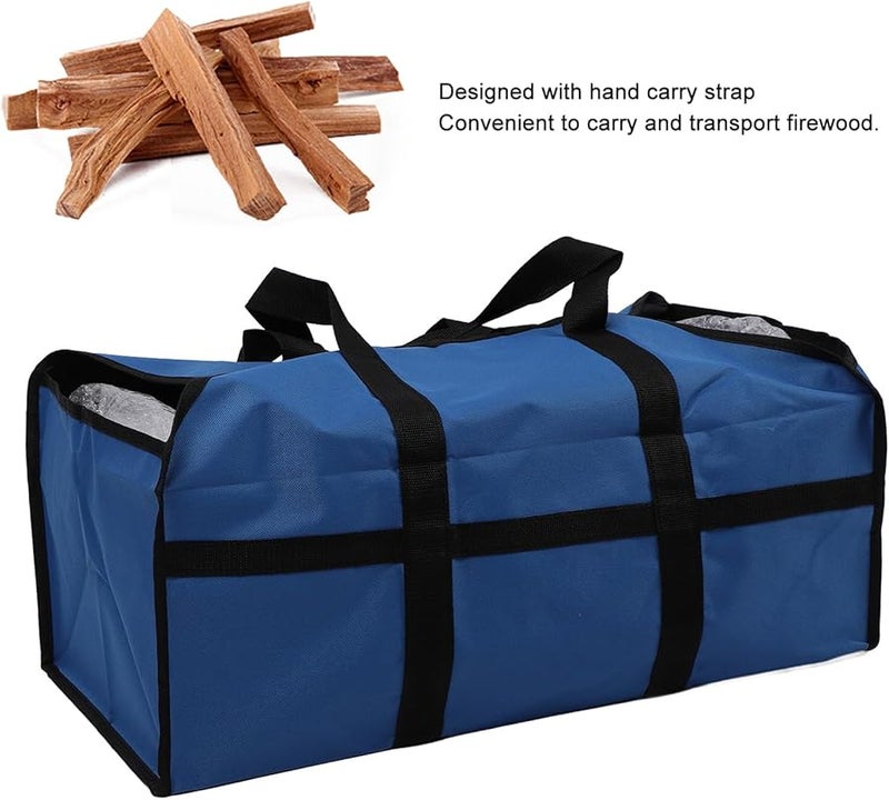 حقيبة نقالة كبيرة لحمل الحطب مقاس C محمولة لحمل جذوع الأشجار للتخييم والمشي لمسافات طويلة والمواقد - Image 4