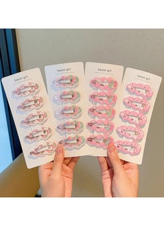 BTFMEI 18 PCS Tulip Rabbit Hair Clips, Barrettes for Girls, Baby Hair Clips, Flower Butterfly Rabbit Sweet Hair Clips, No Harm to Scalp Small Hair Clips, Suitable for Daily Use and Head Accessories  - Image 3
