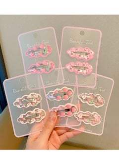 BTFMEI 18 PCS Tulip Rabbit Hair Clips, Barrettes for Girls, Baby Hair Clips, Flower Butterfly Rabbit Sweet Hair Clips, No Harm to Scalp Small Hair Clips, Suitable for Daily Use and Head Accessories  - Image 4