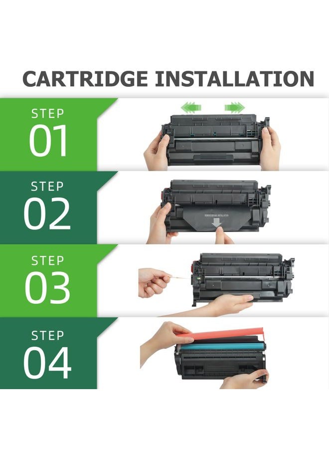 Aztech 26A CF226A Toner Cartridge 2 Pack Compatible Replacement for HP LaserJet 26A CF226A 26X CF226X Pro M402dn M402n M402dw Pro MFP M426fdw M426fdn M426dw Series Printer Ink High Yield Black - Image 5