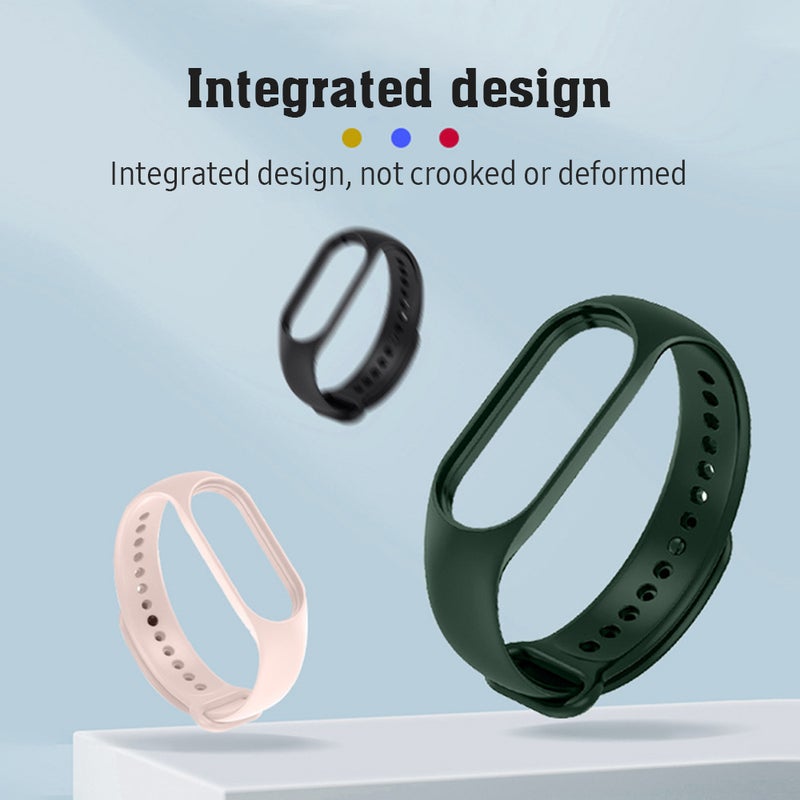 Suitable for Xiaomi Mi Band 7 Watchband Smart Mi 7 Band Color TPU Watch Band Sports Replacement Wristband Spot blue - Image 5