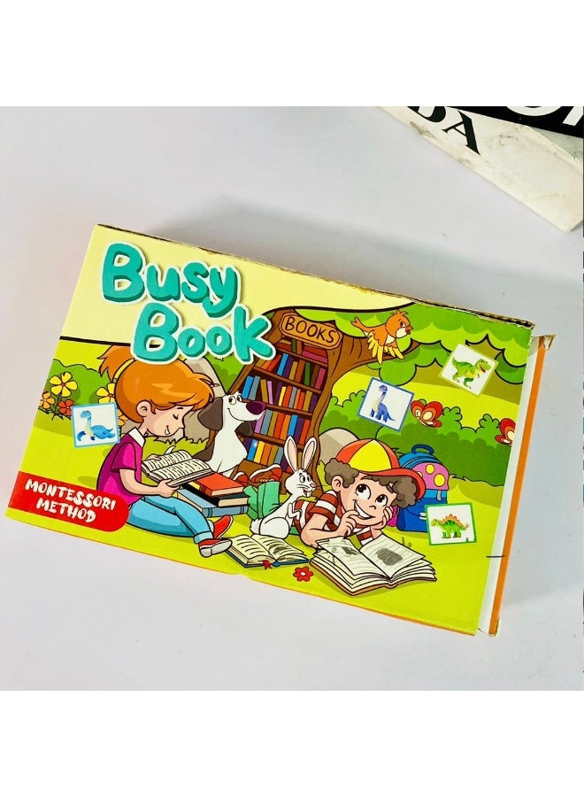 Clicko BusyBook Montessori Method Activity Binder - Image 1