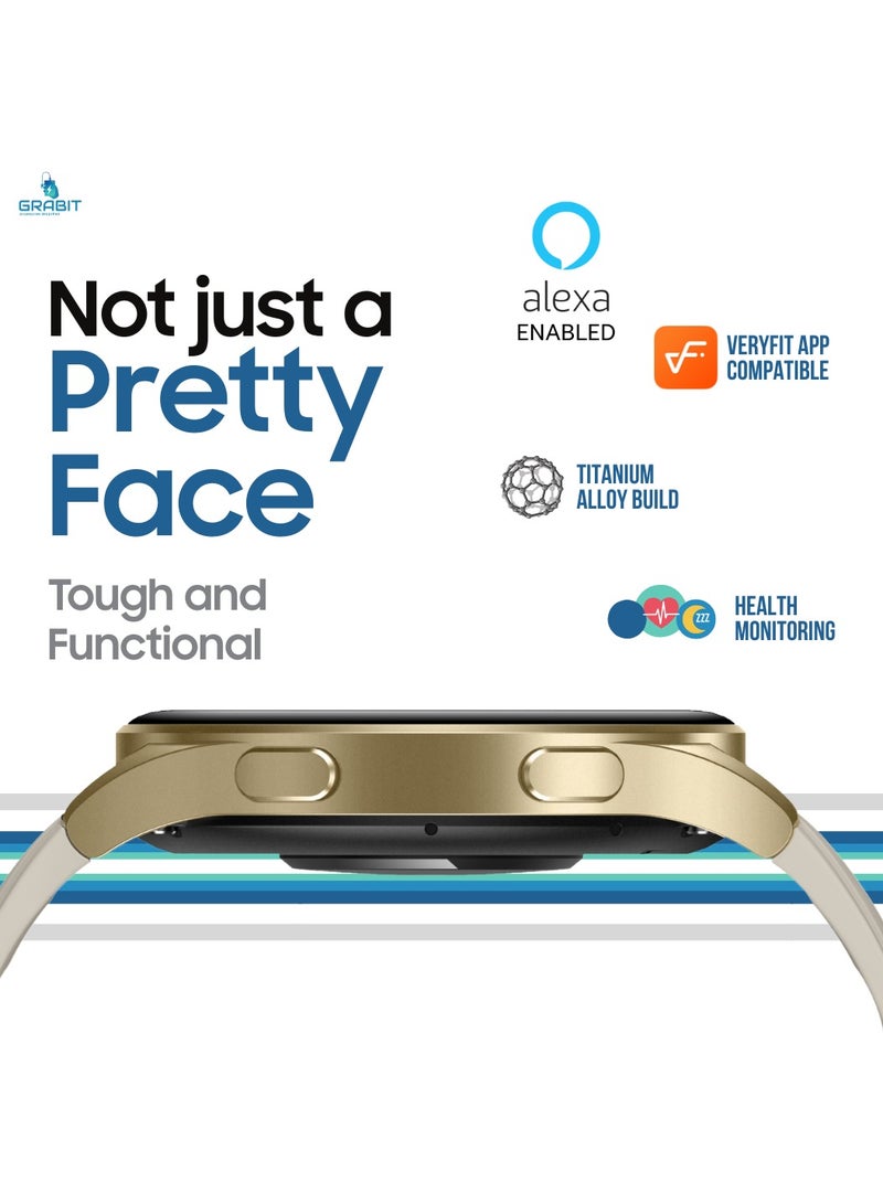 GRABIT G-GLITZ Smartwatch – 1.32” AMOLED, Alexa Voice, Bluetooth Calling & Fitness  - Image 2