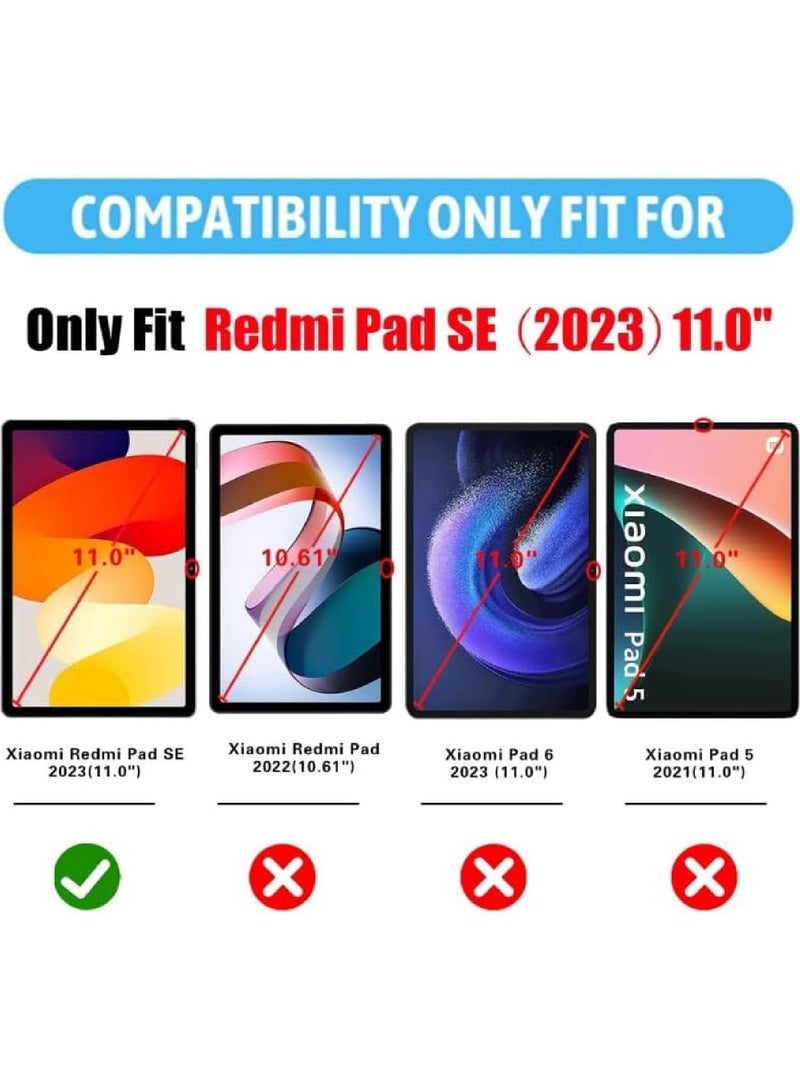 كابتن تيك Tempered Glass Screen Protector for Redmi Pad SE 11-inch (2023) – Anti-Scratch, Stylus-Compatible ﻿ - Image 2