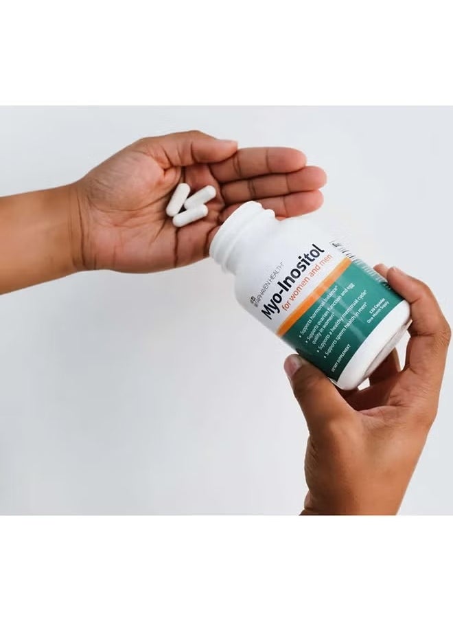 fairhaven health Myo-Inositol Dietary Supplement 120 Capsules  - Image 4