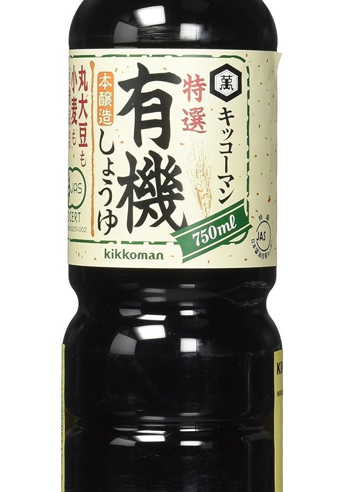 Kikkoman صلصة الصويا العضوية من كيكومان - 750 مل (25.40 أونصة سائلة) - معتمدة من وزارة الزراعة الأمريكية كمنتج عضوي - Image 1