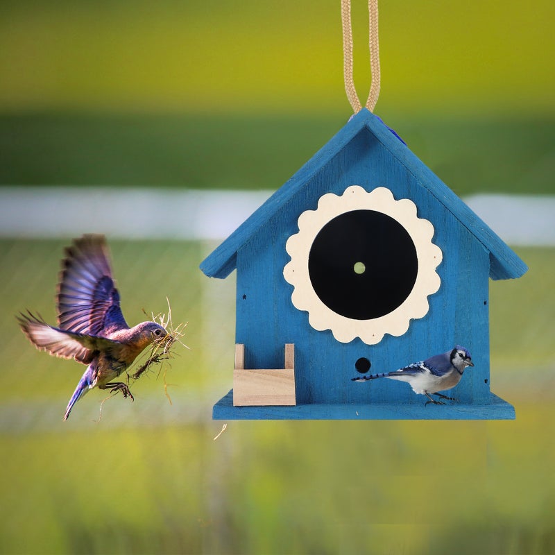 🌱 بيت عصافير متين بتصميم معلق مبتكر لديكور الحديقة - Image 5