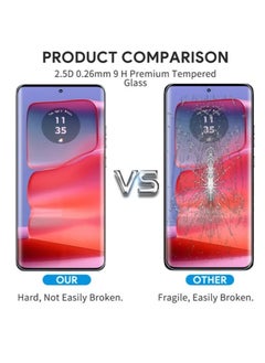 Generic 2 Pack Screen Protector for Moto Edge 50 Fusion 5G,Tempered Glass 3D Film with Camera Lens Protector, Ultra Hardness, 3D Full Coverage, Ultra Resistant, Bubble Free, Case Friendly.  - Image 4