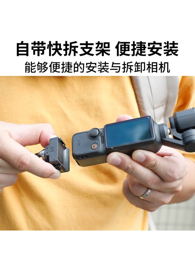 Qiye Backpack Hook, Suitable For Dji Pocket 3 Accessories, Camera Backpack Strap, Schoolbag Buckle, Hiking Carabiner, Black