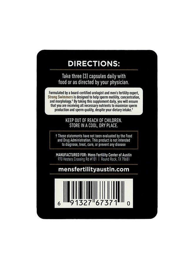 Strong Swimmers - Sperm Enhancement Multivitamin for Men - Image 3