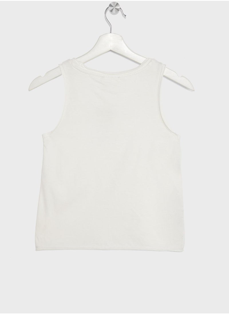 MANGO - Youth Essential Strap Top - Image 1