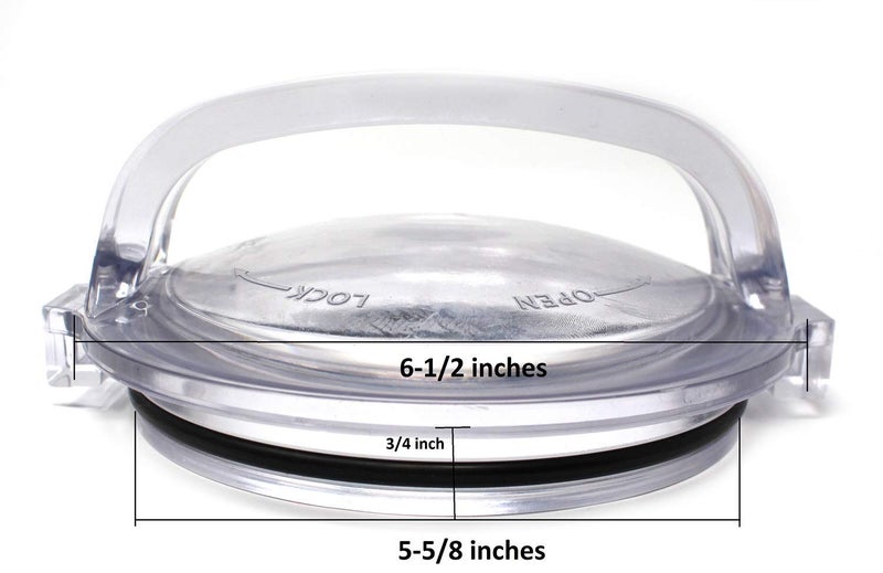 JSP Manufacturing Pump Strainer Lid for Hayward PowerFlo Replaces 25306-000-020 SPX1500D2A+O-Ring - Image 4