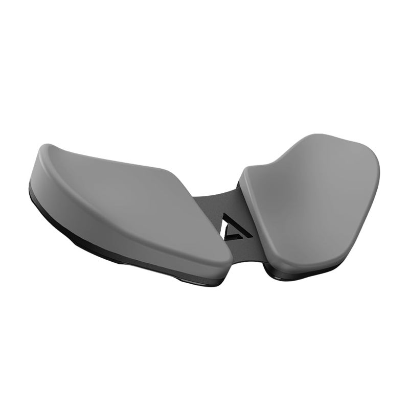 DELTAHUB Carpio 2.0 - Right-Handed Truly Ergonomic Wrist Rest for Mouse, Carpal Tunnel Support, Pain Relief, Anti-Fatigue, Easy Glide, Sleek, Office Computer, Laptop, Gaming - Small, Grey - Image 1