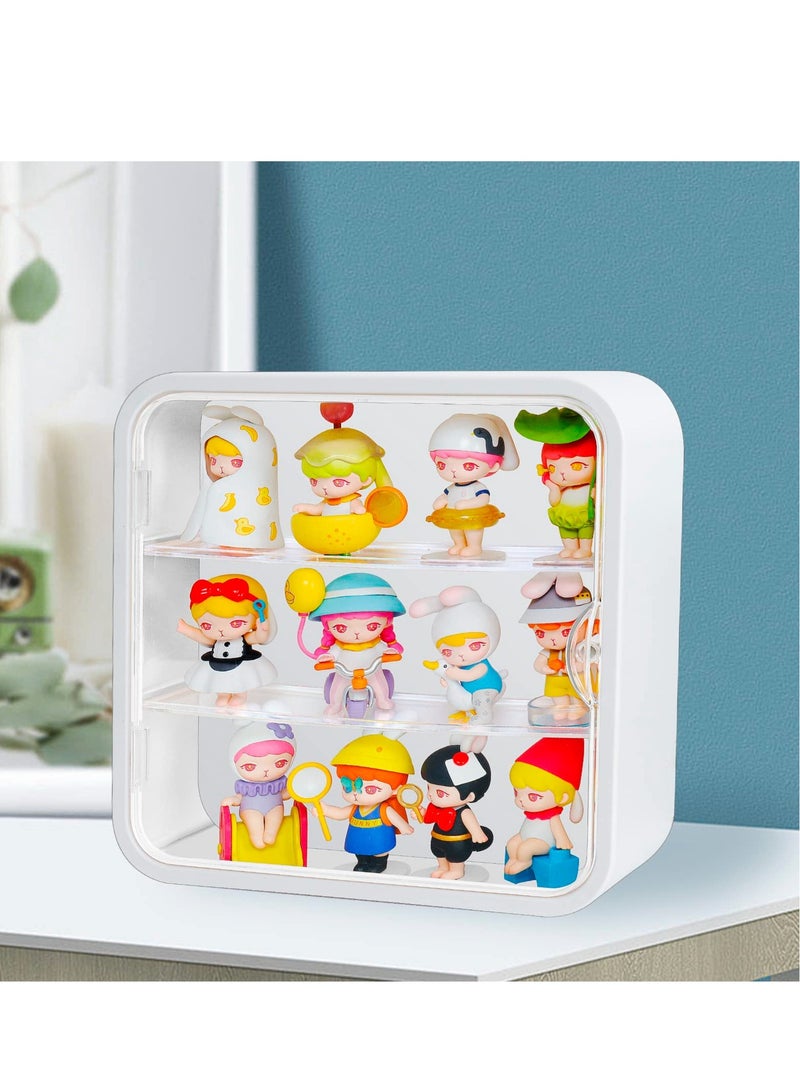 Excefore Clear Acrylic Display Case,Wall-Mounted Doll Storage Box, Dust-Proof Collectibles Action Figure, Suitable for Collectibles Action Figures Pop Mart - Image 2