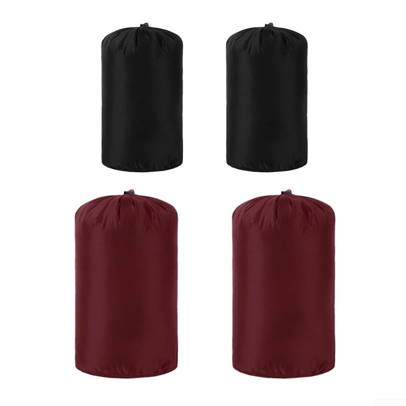 4PCS 5L Drawstring Storage Bags 400T Nylon Compression Sack For Outdoor Camping Gear Travel Organizer Set3 - Image 4